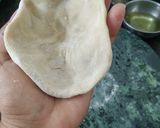 A picture of step 10 of Puran poli.