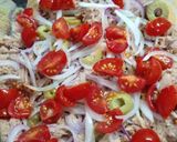 Foto del paso 4 de la receta: Ensalada deliciosa con timbal de arroz blanco