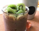 Foto del paso 6 de la receta: Overnight oats de chocolate y fruta (sin azúcar y FIT)