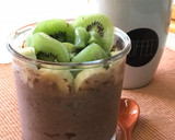 Foto del paso 6 de la receta: Overnight oats de chocolate y fruta (sin azúcar y FIT)