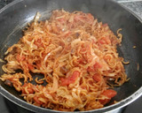 Foto del paso 7 de la receta: Repollo con fideos