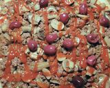 Foto del paso 13 de la receta Pizza de hojaldre con ternera picada y champiñones