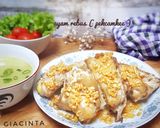 Foto langkah ke 6 dari resep Ayam Rebus tabur bawang putih (Pekcamkee).