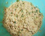 A picture of step 3 of Crispy aloo ke pakode.