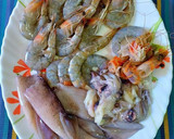 Foto del paso 1 de la receta: Cazuela alexis Urrutia de chipirones rellenos y langostinos