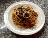 Foto del paso 4 de la receta: Spaghettis con salsa de panceta y hongos