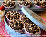 Foto langkah ke 8 dari resep Chocolate Custard Muffin ala Dan Lepard The BEST EVER -Highly Recomended-.