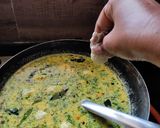 A picture of step 8 of Chattisgarh special Dubaki kadi.