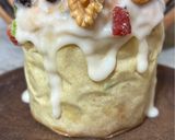 Foto del paso 9 de la receta: Pan dulce en batidora, sin manteca, sin amasar y 1 solo leudado