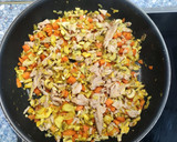 Foto del paso 3 de la receta: Quesadillas de pollo y champiñones