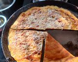A picture of step 4 of Healthy cheese cheela.