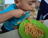Foto langkah ke 6 dari resep Mi Ayam Wortel 2y+.