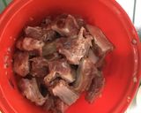 Hình bước làm 1 của món Sườn non chua ngọt