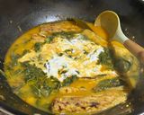 Foto langkah ke 5 dari resep Lodeh Gapetan Daun Singkong.