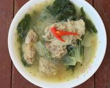 A picture of step 6 of Cellophane Noodle In Pork Soup.