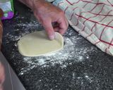 A picture of step 4 of Abalone and Shrimp Empanadas.