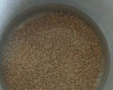 A picture of step 1 of Lucknowi kali masoor dal.