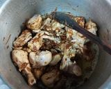 A picture of step 1 of Chicken pulao.