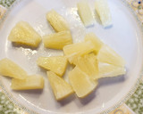 Foto del paso 4 de la receta: Merienda de requesón con frutas
