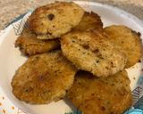 Foto del paso 2 de la receta: Tortitas de pollo servidas con Pasta "Cacio e Peppe"
