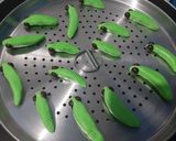 Foto langkah ke 5 dari resep Catterpilar Cookies (tanpa oven, pakai teflon).