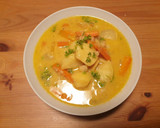 Foto del paso 9 de la receta: Sopa de garbanzos y verduras al curry con leche de coco y yogur