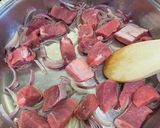 Une image de l'étape 3 de Saute de filet mignon en sucre - sale et ses légumes 🌸.