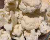 A picture of step 1 of Sticky cauliflower wings (vegan).