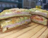 Foto del paso 7 de la receta: Torta de fiambre licuada con masa de perejil
