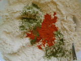 مرغ کریسپی (با مواد ساده)