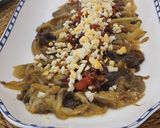 Foto del paso 7 de la receta: Ensalada tibia de berenjenas Asadas con crujiente de umami vegetal y huevo campero