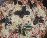 Pizza (chicken pizza with spinach) recipe step 7 photo