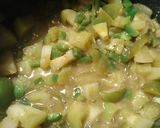 A picture of step 3 of Green Chili.