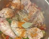 Foto del paso 5 de la receta: Pollo a la cerveza y coliarroz🇪🇸/sin gluten/low carb/keto/paleo