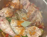 Foto del paso 5 de la receta: Pollo a la cerveza y coliarroz🇪🇸/sin gluten/low carb/keto/paleo