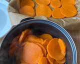 Spenótos-árpagyöngyös rakott édesburgonya recept fázis 4 fotója