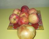 Foto del paso 2 de la receta Montaditos de solomillo de ternera, manzana y cebolla confitada