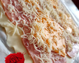 Foto del paso 3 de la receta: Palmeritas de chopped y 2 quesos (cheddar y elemental)