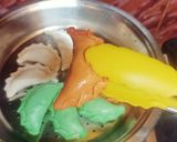 আখরোটের পুর ভরা তিরঙ্গা পুলি(akhroter pur bhora tironga puli recipe in Bengali) রেসিপি ধাপ - 20 ছবি