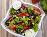 A picture of step 2 of Lettuce Salad.
