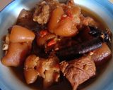 Foto langkah ke 5 dari resep Masakan Kaki babi/cu kiok/lo tu kha.