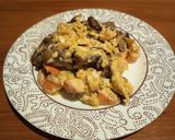 Foto del paso 4 de la receta: Revuelto de Setas y Langostinos