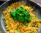 A picture of step 2 of Harabhara Kebab.