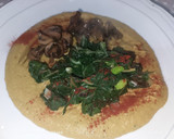 Foto del paso 9 de la receta: Hummus de acelgas con champiñones