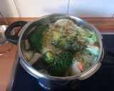 Foto del paso 5 de la receta: 287. Puré de repollo, batata y brócoli