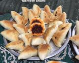 صورة لخطوة 5 من وصفة معجنات ياسمينة المنوعة بسبانخ وبطاطا وفليفلة وزعتر 😍😋