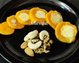 A picture of step 11 of Stuffed Mango Malai Kulfi.