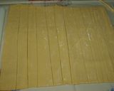 Φωτογραφία βήματος 1 της συνταγής "Corn" dogs με λωρίδες σφολιάτας