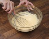 Zebratorta recept fázis 2 fotója