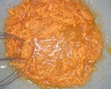 A picture of step 2 of Carrot cake.